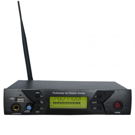 Sistem profesional de monitorizare audio wireless in-ear cu 4 canale [4]