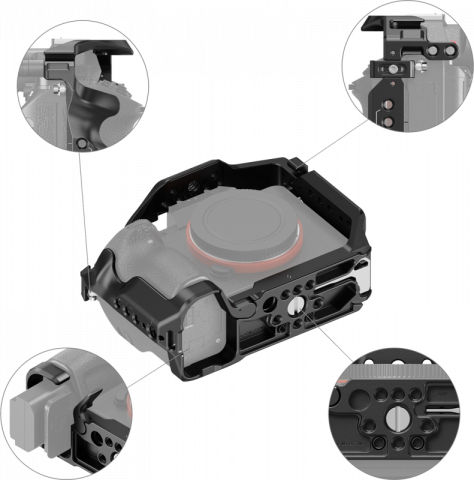 Smallrig 2087D cage pentru A7III/A7RIII [2]