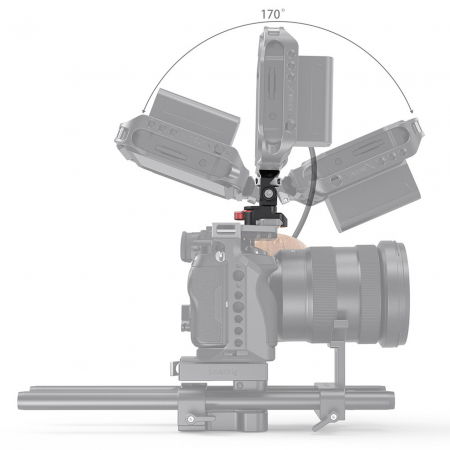 SmallRig 2906 Suport Monitor cu Sistem de Montare cu Clema NATO [5]