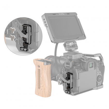 SmallRig 2981 Clema prindere cablu HDMI/USB-C pentru cage EOS R5/R6 [2]