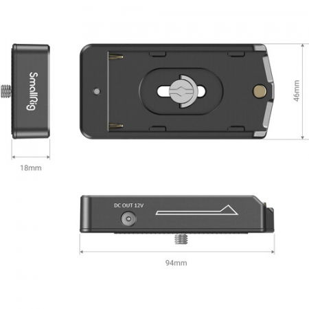 SmallRig 3018 Placa  NP-F [7]