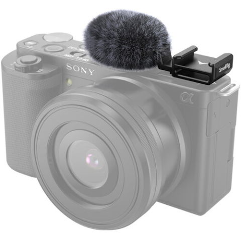 Smallrig 3526 Cold Shoe Adapter with windshield Kit For Sony ZV-E10 & ZV-1 [1]