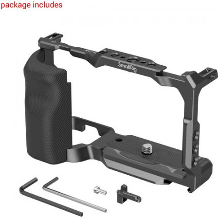 Smallrig 3538B cage cu maner pe partea dreapta pentru Sony ZV-E10 [2]