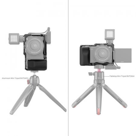 Smallrig 3538B cage cu maner pe partea dreapta pentru Sony ZV-E10 [7]