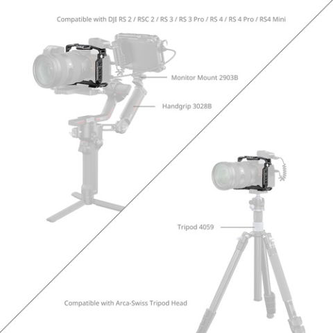 SmallRig 3667 Full Cage pentru Sony Alpha 7 IV/Alpha 7S III/Alpha 1Alpha 7R V [6]