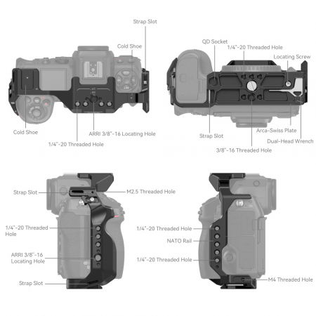 Smallrig 3940 Cage pentru Nikon Z8 [2]