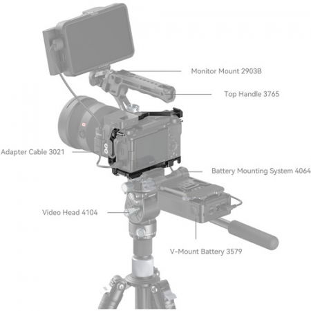 SmallRig 4256 Camera Cage pentru Sony ZV-E1 [8]