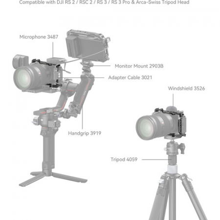 SmallRig 4256 Camera Cage pentru Sony ZV-E1 [6]