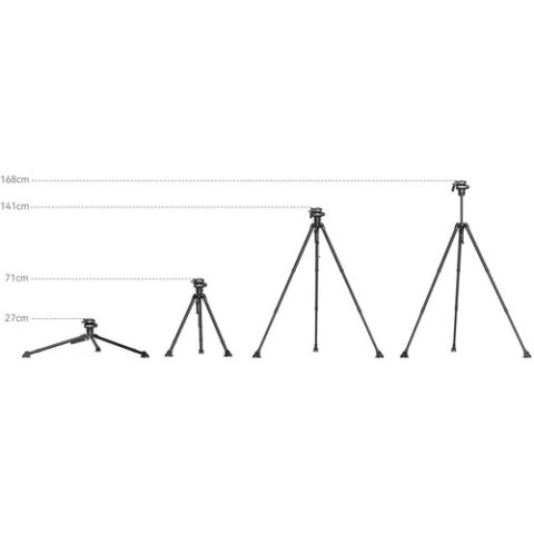 Smallrig 4259 x Potato Jet TRIBEX Hydraulic Carbon Fiber Tripod Kit [5]