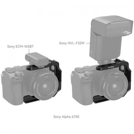 SmallRig 4337 Half Cage pentru Sony Alpha 6700 / 6600 / 6500 / 6400 [5]