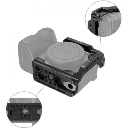 SmallRig 4337 Half Cage pentru Sony Alpha 6700 / 6600 / 6500 / 6400 [3]