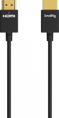 Solutii LIVE si Broadcasting - Cablu HDMI ultra-subțire SmallRig 2956 35 cm