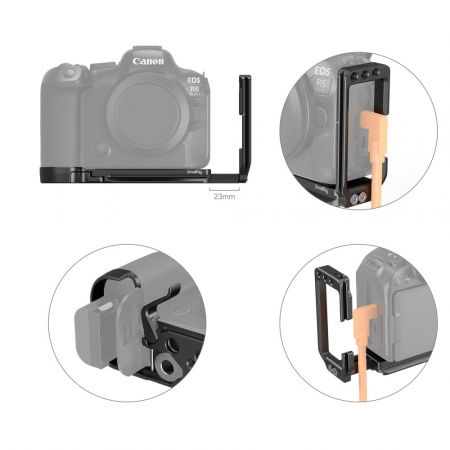 SmallRig L-Bracket Canon EOS R6 Mark II / R5 / R5 C / R6 4160 [3]