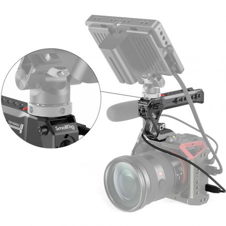 SmallRig NATO Handle Top cu Inregistrare pentru camerele Sony Mirrorless [4]