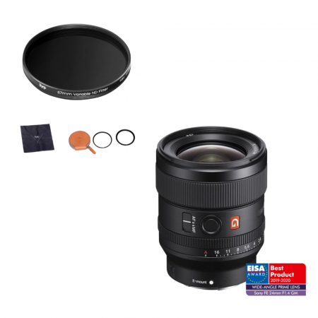 Obiective Foto Video - Sony 24mm F1.4 GM Obiectiv Foto Mirrorless FE cu filtru ND Variabil