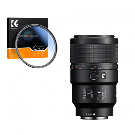 Obiective foto Mirrorless - Sony 90mm F2.8 Macro 1:1 OSS G cu filtru