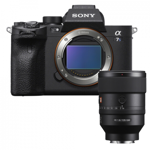 Aparate foto Mirrorless - Sony A7S III + Sony 135mm F1.8 GM