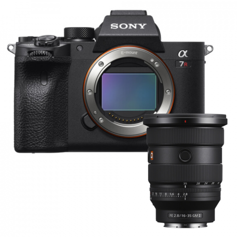 Aparate foto Mirrorless - Sony A7R IV+ Sony 16-35mm f2.8 GM II