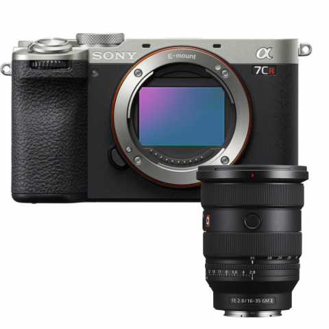Aparate foto Mirrorless - Sony A7C R S+ Sony 16-35mm f2.8 GM II