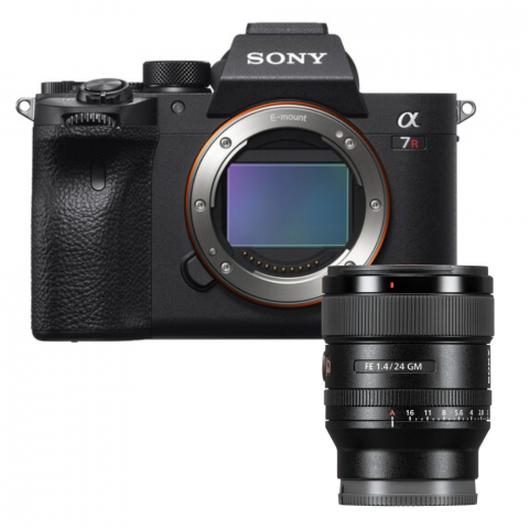 Aparate foto Mirrorless - Sony A7R IV+ Sony 24mm F1.4 GM