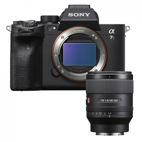 Aparate foto Mirrorless - Sony A7S III + Sony 35mm f1.4 GM