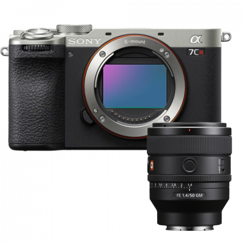 Aparate foto Mirrorless - Sony A7CRs+ Sony 50mm F1.4 GM