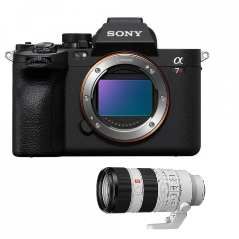 Aparate foto Mirrorless - Sony A7R V + Sony FE 70-200mm F2.8 GM OSS II​