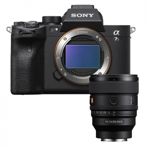 Aparate foto Mirrorless - Sony A7S III + Sony FE 85mm f/1.4 GM II
