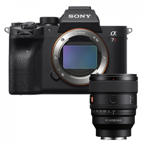 Aparate foto Mirrorless - Sony A7R IV + Sony FE 85mm f/1.4 GM II