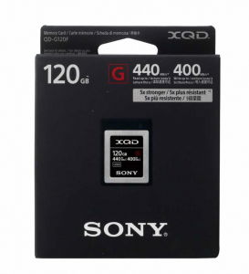 Sony Card memorie XQD 120GB Serie G 400MB/s [1]
