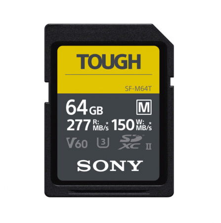 Sony 64GB SF-M Tough UHS-II SDXC R277/W150 Card de memorie [2]