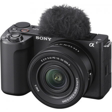 Resigilat: Sony ZV-E10 II Kit PZ 16-50mm F/3.5-5.6 OSS II Aparat Foto Mirrorless 4k (Negru) [2]