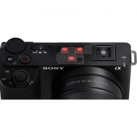 Sony ZV-E10 II Kit PZ 16-50mm F/3.5-5.6 OSS II Aparat Foto Mirrorless 4k (Negru) [4]