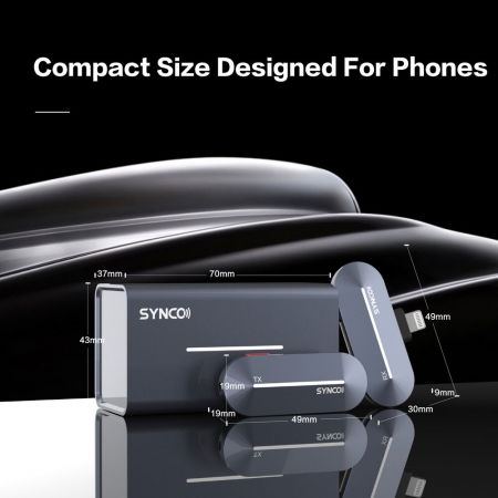 Synco P1T Lavaliera Wireless pentru smartphone si tableta Android [7]