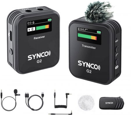 Synco G2 (A1) Lavaliera Wireless cu microfon incorporat