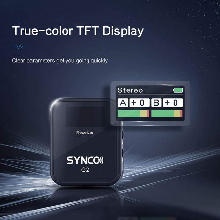 Synco G2 (A1) Lavaliera Wireless cu microfon incorporat [5]