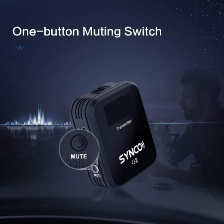 Synco G2 (A1) Lavaliera Wireless cu microfon incorporat [9]