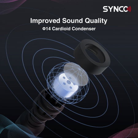 Synco MIC-M1S Microfon pentru camera si smartphone [6]