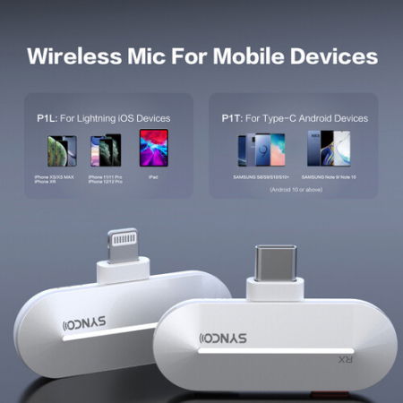 Synco P1L Lavaliera Wireless pentru smartphone si tableta iOS [8]