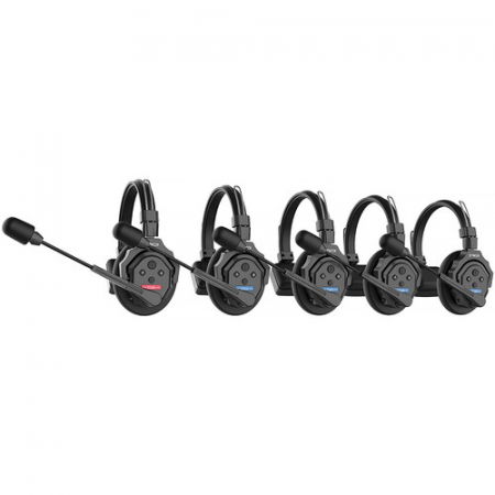 Synco X-Talk X5 Sistem intercom wireless cu 5 casti (2,4 GHz) [1]
