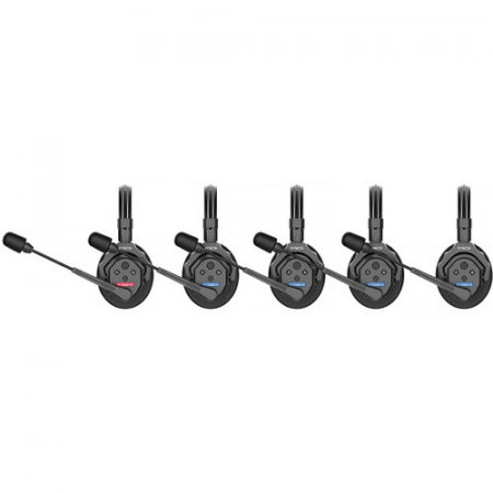 Synco X-Talk X5 Sistem intercom wireless cu 5 casti (2,4 GHz) [2]