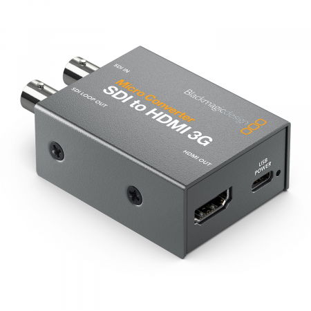Blackmagic Design Micro Convertor SDI to HDMI 3G cu alimentare [2]