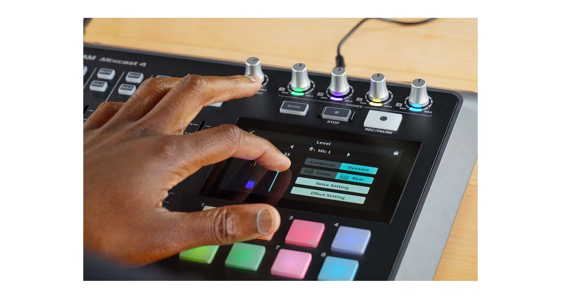 Tascam Mixcast 4 Mixer Podcast [10]