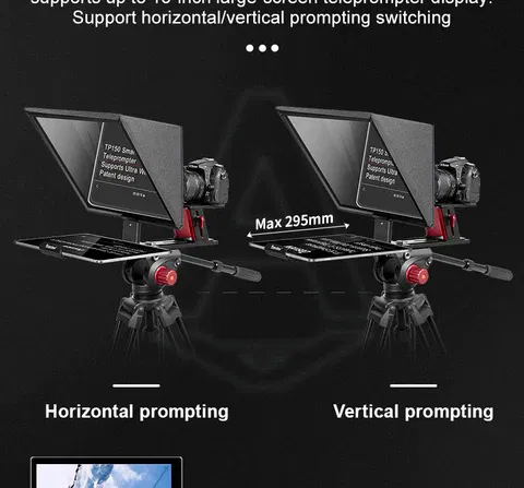 Teleprompter TP150 Universal pentru tableta/smartphone 15’’ [5]