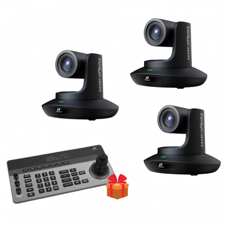 Camere videoconferinta PTZ - Telycam Sistem Transmisie Live Multicam PTZ Full HD Zoom 20X NDI