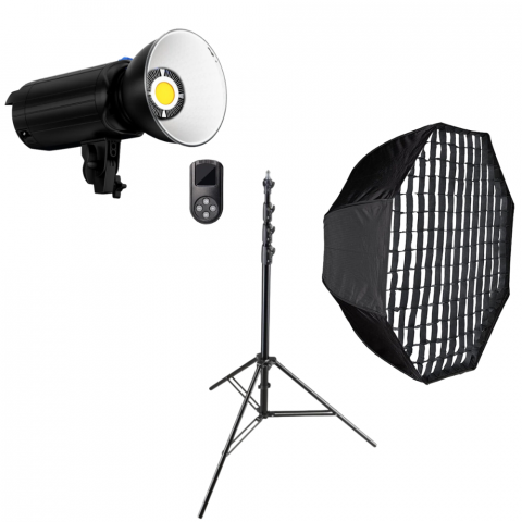 Lumini foto-video - Tolifo MT-200S cu softbox si stativ