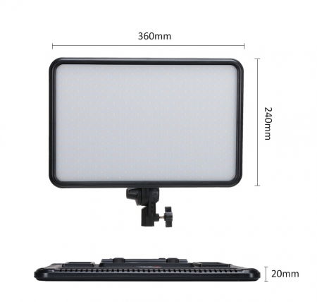 Tolifo PT-F60B Lampa foto-video LED Bicolor 60W [3]