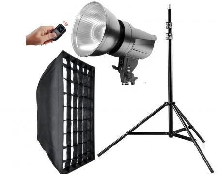 Tolifo T-600BL LED Bicolor 60W cu Octobox 95cm si stativ [0]