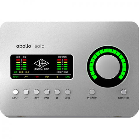 Universal Audio Apollo Solo Heritage Edition interfata audio USB pentru Windows [1]