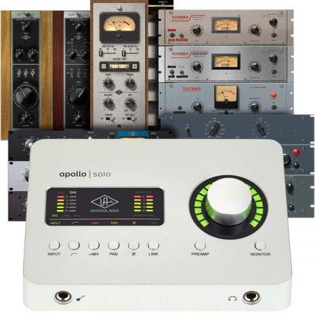 Interfete/mixere audio - Universal Audio Apollo Solo TB3 Heritage Edition
